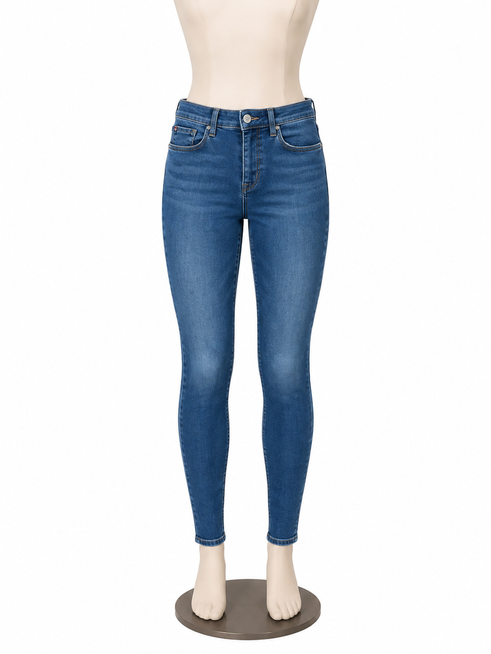 Hudson Krista Super Skinny Jeans Vaca Wash Size 6